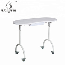 nail tech table with armrest  nail salon  portable nail table